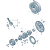 06K105101G Crankshaft - Suitable for Audi A7L - JLL Auto Parts