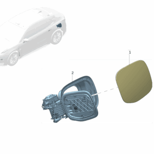 8891061498 Charging Port Flap Outer Panel For ZEEKR 7X - JLL Auto Parts