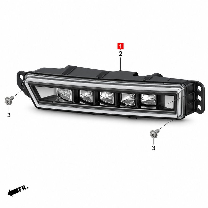 33900T4NH01 Front Fog Light (RH) (Applicable to Honda NS1)