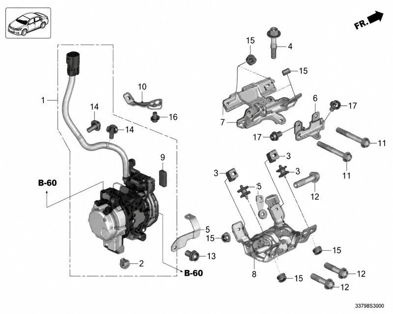 38800-6SL-H01 A/C Compressor (Applicable to Honda NP2)