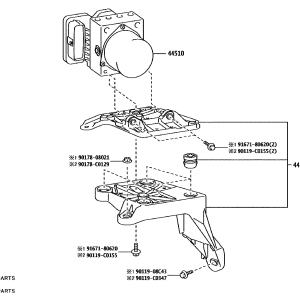 440500R730 Brake Actuator Assembly (Applicable to Toyota bZ4X)