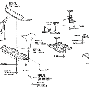 514410R131 Motor Under Cover, No. 1 (Applicable to Toyota bZ4X)