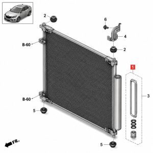 80102-T6A-003 Receiver Drier / Desiccant (Applicable to Honda RS1)