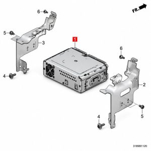 8A50031AH11 Display Unit Assembly (Applicable to Honda RS1)