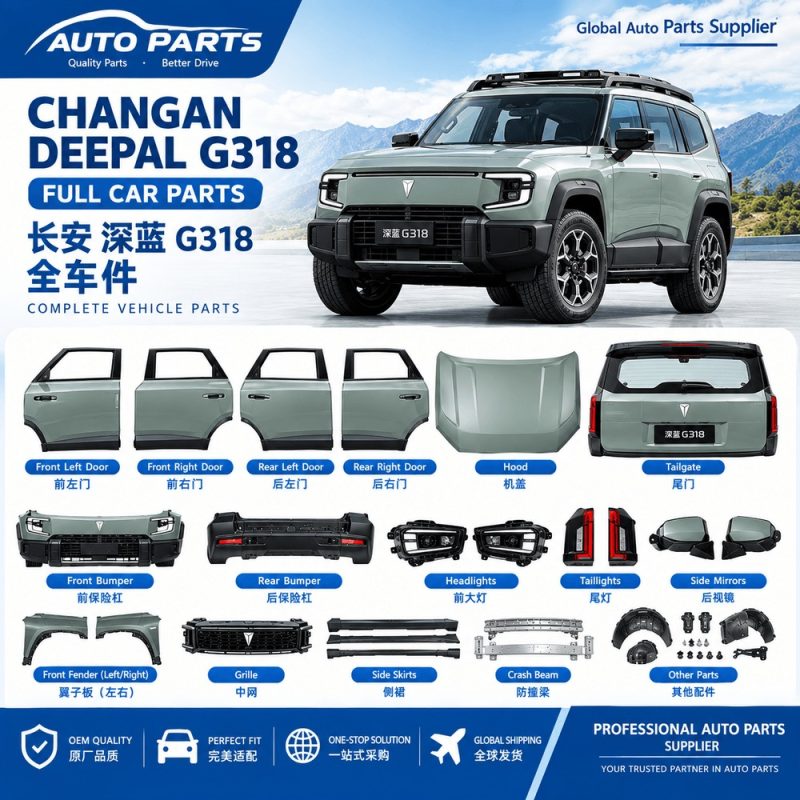 G318-QMCC-001 Deepal G318 full body panels