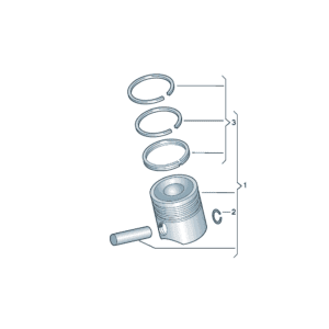 06L107065EK Piston - Suitable for Audi A7L - JLL Auto Parts