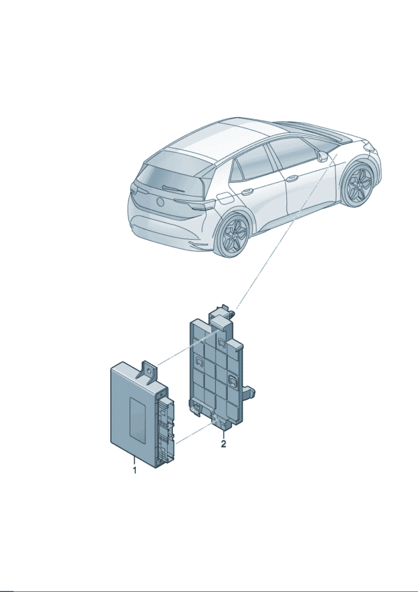 0EA906012DD control unit for Audi Q5e tron – Image 2