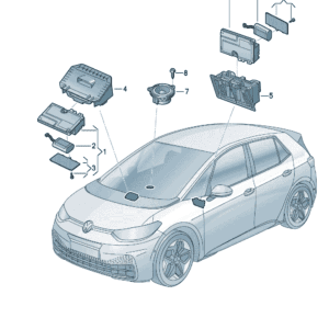10C035284A Control Unit for Online Services - Suitable for SAIC Volkswagen ID.3