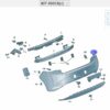 10D807417GRU Rear Bumper - Suitable for SAIC Volkswagen ID.3
