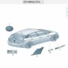 10D853687 Marking Lettering (Logo) - Suitable for SAIC Volkswagen ID.3