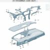 10D857017 Dashboard Crossmember - Suitable for SAIC Volkswagen ID.3