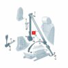 10D857705 Three-Point Seat Belt with Automatic Device and Belt Tensioner - Suitable for SAIC Volkswagen ID.3