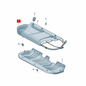 10D885175 Rear Seat - Suitable for SAIC Volkswagen ID.3