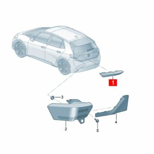 10D945307, 10D945308 Tail Lights - Suitable for SAIC Volkswagen ID.3