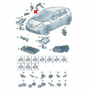 10D971420 Engine Compartment Wiring Harness - Suitable for SAIC Volkswagen ID.3