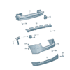 11G807305 rear bumper for Volkswagen ID7 - JLL Auto Parts