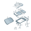 11G877049B Frame suitable for Audi Q4e Tron - JLL Auto Parts
