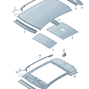 14A817163 Roof Crossmember - Suitable for Volkswagen ID7