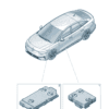 14A907594A, 85F907594A Control Unit for Electric Sliding Sunroof - Suitable for Volkswagen ID7