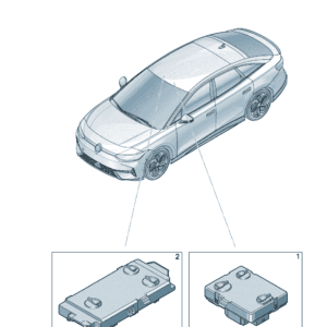 14A907594A, 85F907594A Control Unit for Electric Sliding Sunroof - Suitable for Volkswagen ID7