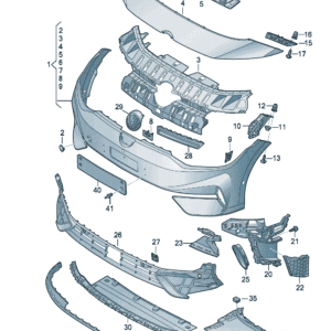 14G807217A Bumper Cover - Suitable for Volkswagen ID7