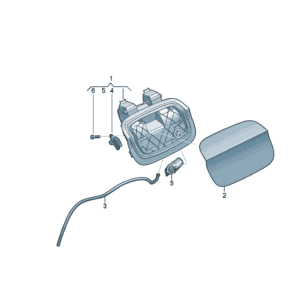 14G809857 Rear Panel Unit - Suitable for Volkswagen ID7