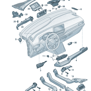 14G819728A Air Vent - Suitable for Volkswagen ID7