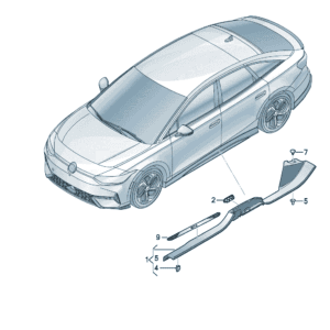 14G853371 Door Sill Trim - Suitable for Volkswagen ID7