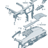 14G857017 Dashboard Crossmember - Suitable for Volkswagen ID7