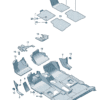 14G863021 Floor Mat - Suitable for Volkswagen ID7
