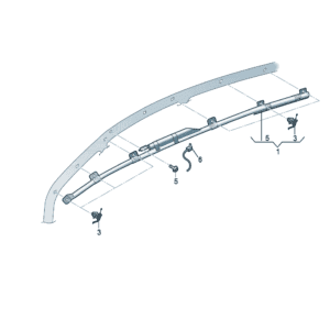 14G880741D, 14G880742D Head Airbag - Suitable for Volkswagen ID7