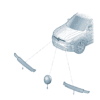 14G941653, 14G941654 Light Strips - Suitable for Volkswagen ID7