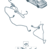 14G971035C, 14G971036C Door Trim Panel Wiring Harness - Suitable for Volkswagen ID7