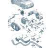 14G971531B High Voltage Wiring Harness for Charging Socket and High Voltage Battery - Suitable for Volkswagen ID7