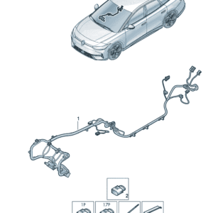 14G971641G Central Control Console Wiring Harness - Suitable for Volkswagen ID7