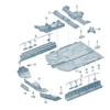 1EA803205 base plate for Audi Q5e tron - JLL Auto Parts