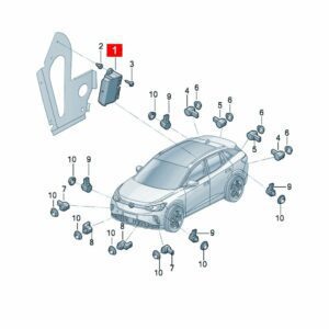 1EA919294D Parking Assist System Control Unit - Suitable for SAIC Volkswagen ID.3