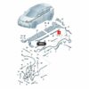 1EA971398AB Charger High Voltage Cable with Heating Device PTC - Suitable for SAIC Volkswagen ID.3