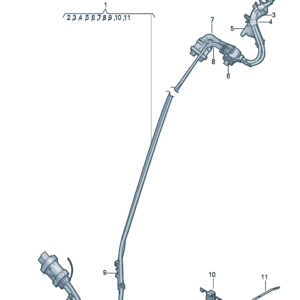 1EA971896 Cable Conduit - Suitable for Volkswagen ID7