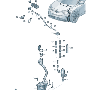 1ED 955453D Reservoir - Suitable for Volkswagen ID7