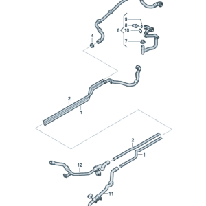 1ED121065A Cooling Hose - Suitable for Volkswagen ID7