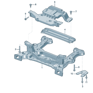 1ED199315C Crew Bracket for Audi Q5e tron - JLL Auto Parts