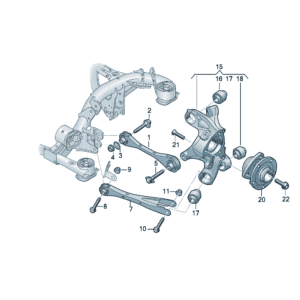1ED501529B Steering Tie Rod for Audi Q5e tron - JLL Auto Parts