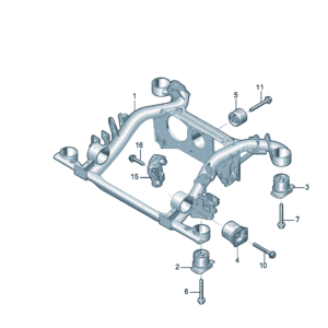 1ED505315C subframe for Audi Q5e tron - JLL Auto Parts