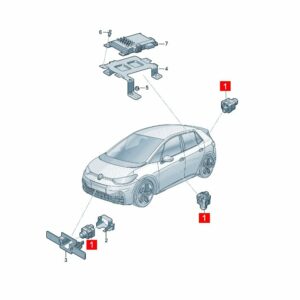 1ED980556A Camera - Suitable for SAIC Volkswagen ID.3