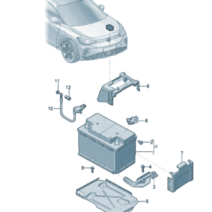 1S0915105B battery for Audi Q5e tron - JLL Auto Parts