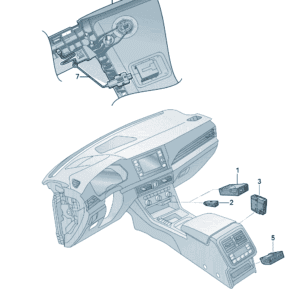 2G6035954 USB Dual Port - Suitable for Audi Q6