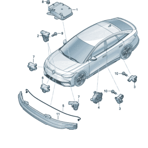 3WA959655Q Airbag - Suitable for Volkswagen ID7
