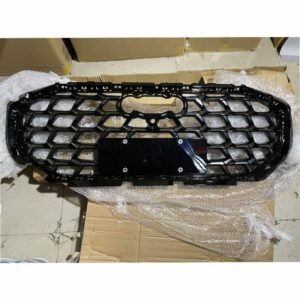 4CG 853 651 B IXG Radiator Grille (Liquid Dark Chrome/High Gloss Black) - Suitable for Audi Q6