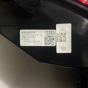 4CG 945 070 rear tail light right for Audi Q6